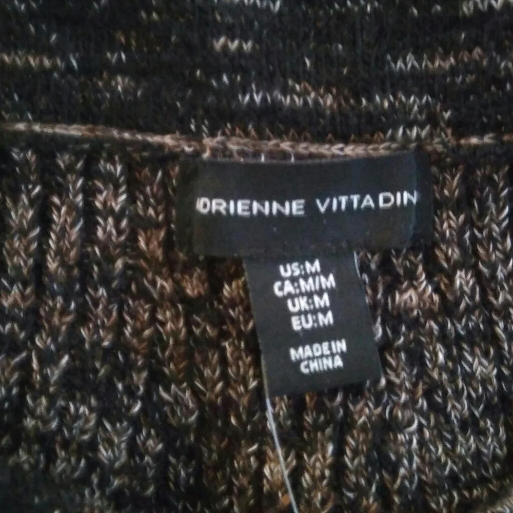 Adrienne Vittadini Wool Blend Flared Skirt Size M